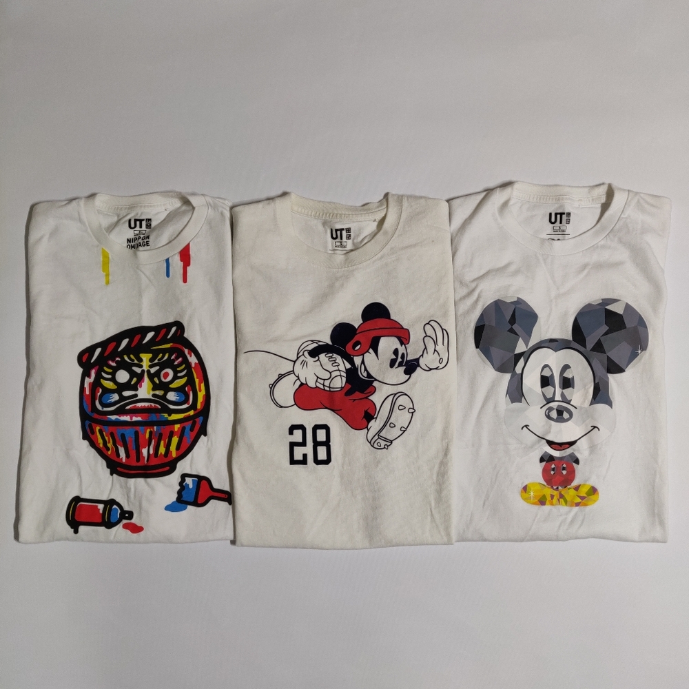 Uniqlo UT x Nippon Omiyage & Disney Tees, Small